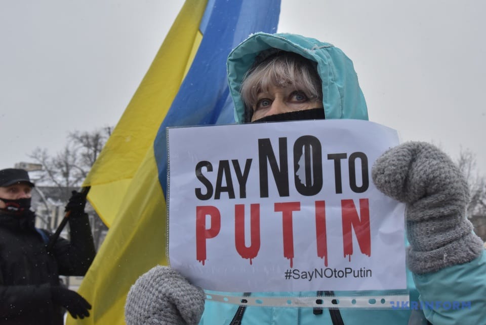 У Києві пройшла акція “Скажи Путіну – ні”