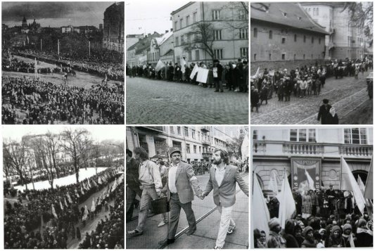 «Живий ланцюг» 1990-го року у Львові