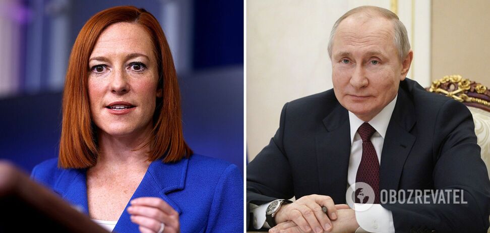Білий дім відреагував на слова Путіна про Україну: будь-який жарт про зґвалтування викличе обурення