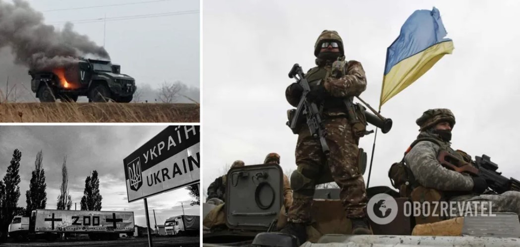 Російські загарбники далі зазнають втрат в Україні: мінус 9166 солдатів, знищено понад 900 ББМ