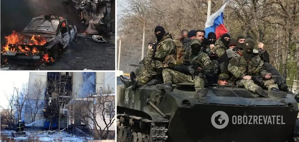 Українські захисники на Донбасі накрили вогнем велике скупчення ворожої техніки та штаб кадирівців