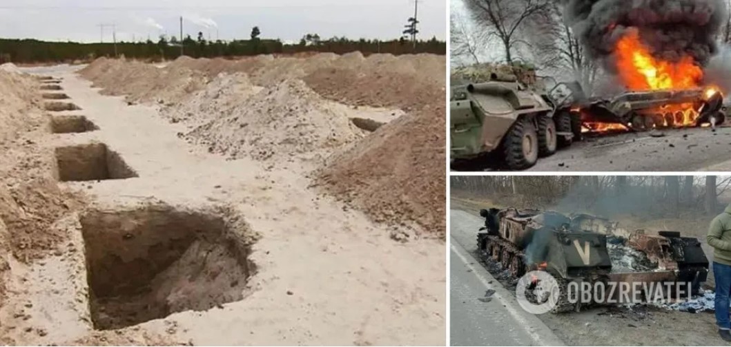 “Втрат нема?” В Росії заздалегідь вирили могили для вбитих на війні в Україні окупантів