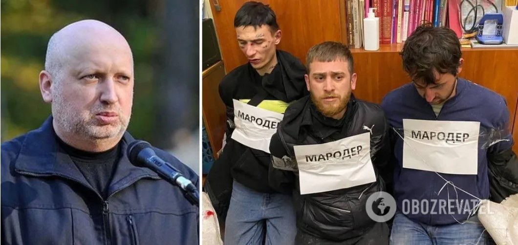 Турчинов попередив мародерів: наші бійці знищуватимуть вас на місці, без жодних судових процедур