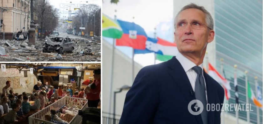 Столтенберг заявив, що найближчими днями в Україні ситуація загостриться, буде багато жертв, але НАТО не закриє небо