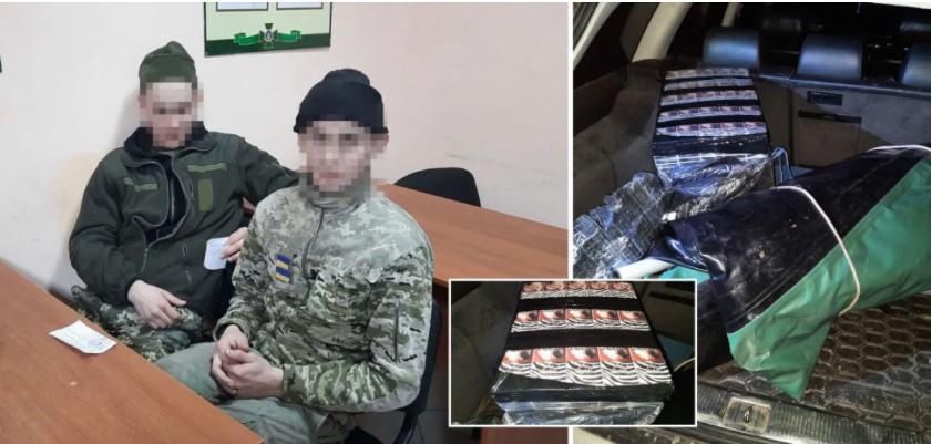 На Волині затримали двох контрабандистів: військовий комісар вручив їм повістки та направив на службу. Фото