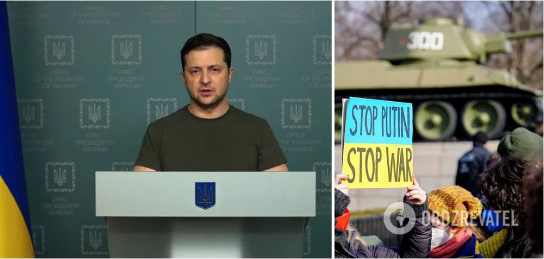 “Росія хоче стерти нашу країну, але з нами Бог”: Зеленський виступив із сильним зверненням до українців. Відео