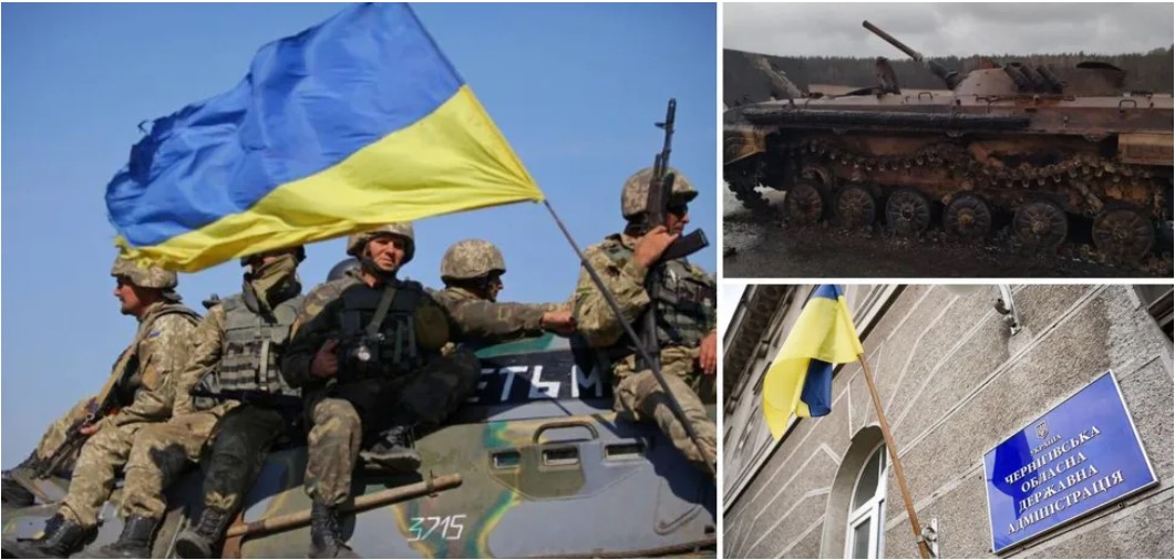 Українські військові на Чернігівщині звільнили від окупантів п’ять населених пунктів: у росіян паніка