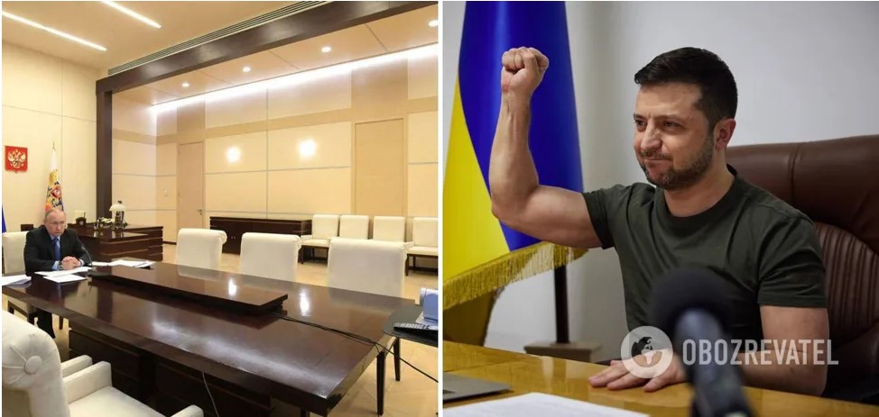 У Росії заявили, що не виключають зустрічі Путіна та Зеленського, і назвали умову припинення війни