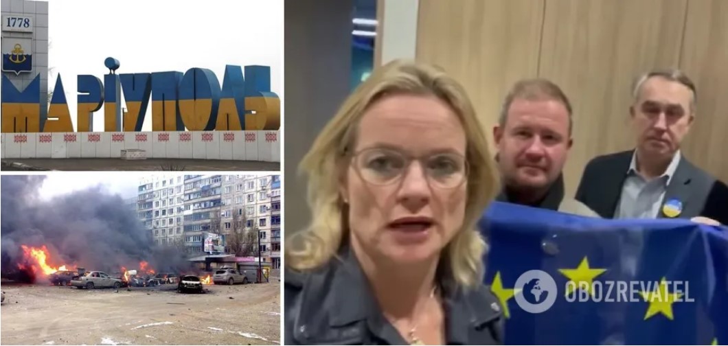 “Путін буде скинутий, ви переможете”: депутати Європарламенту звернулися до жителів Маріуполя зі словами підтримки. Відео