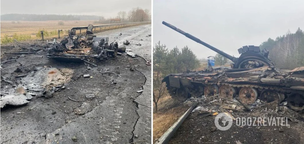 Бригада ЗСУ імені “Чорних Запорожців” рознесла колону окупантів під Броварами. Фото