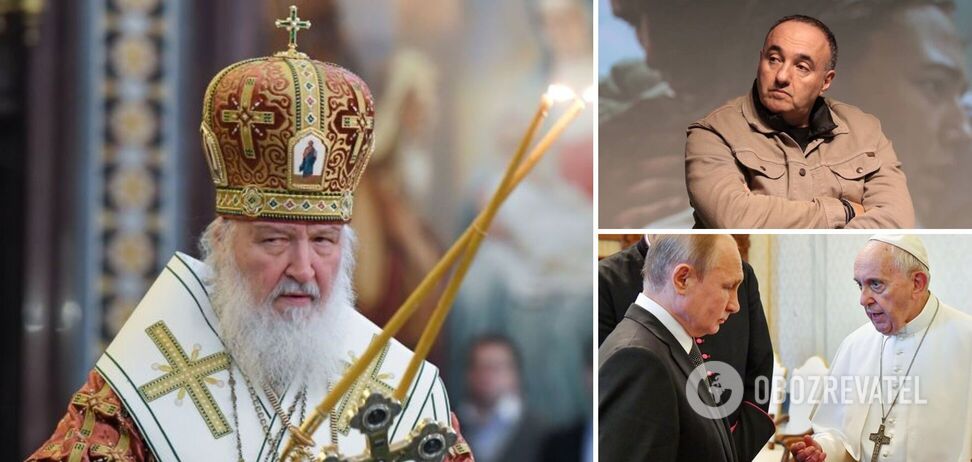 Чому мовчить РПЦ? Роднянський нагадав росіянам про сміливий вчинок Папи Франциска через війну в Україні