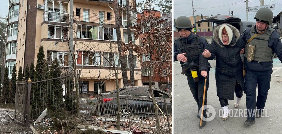 З Ірпеня змогли евакуювати близько 2 тис. осіб. Фото і відео