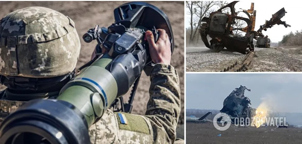 Втрати Росії у війні з Україною становлять 17,7 тис. осіб: знищено 625 танків і 143 літаки