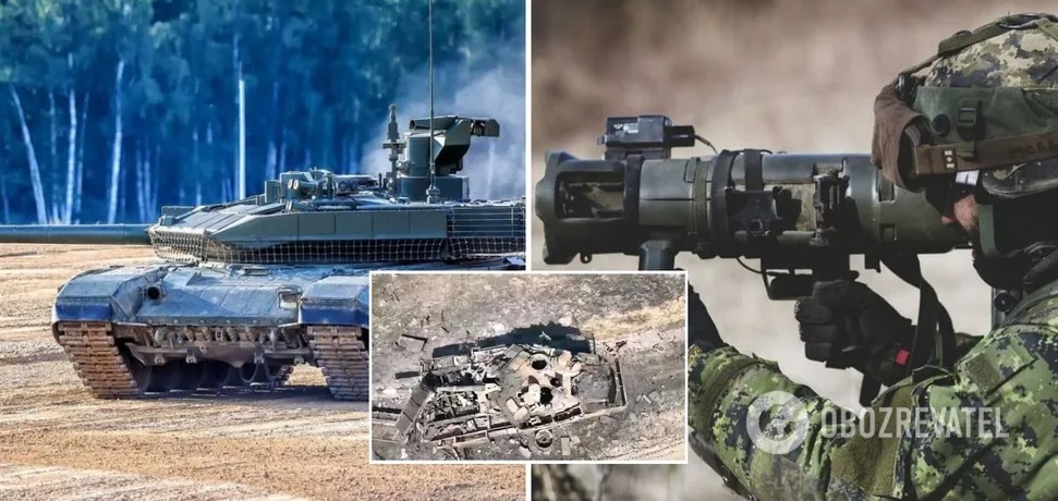 Новітній танк РФ Т-90М “Прорив” було знищено в Україні пострілом із гранатомета “Карл Густав”