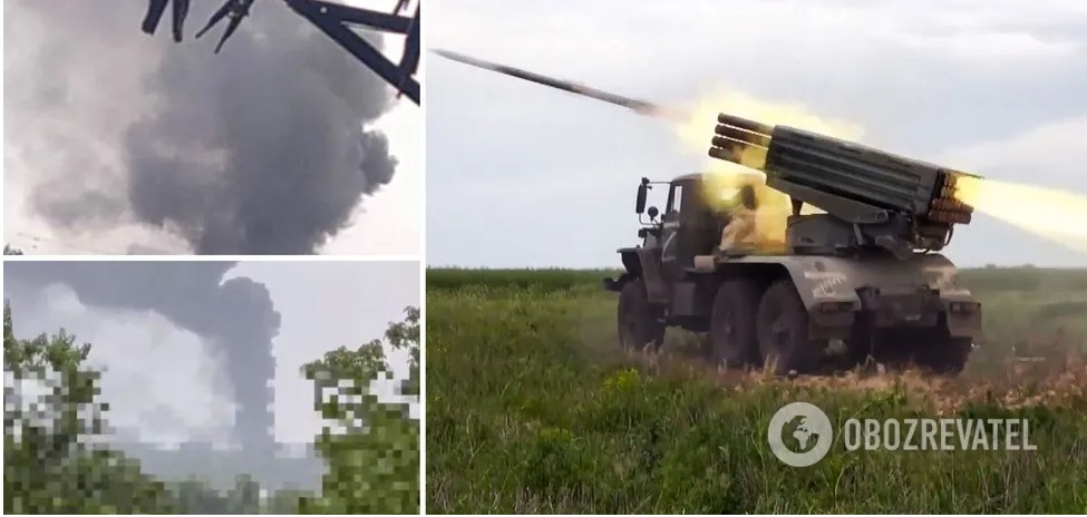 Під Мелітополем горить база російських окупантів: пролунали десятки вибухів