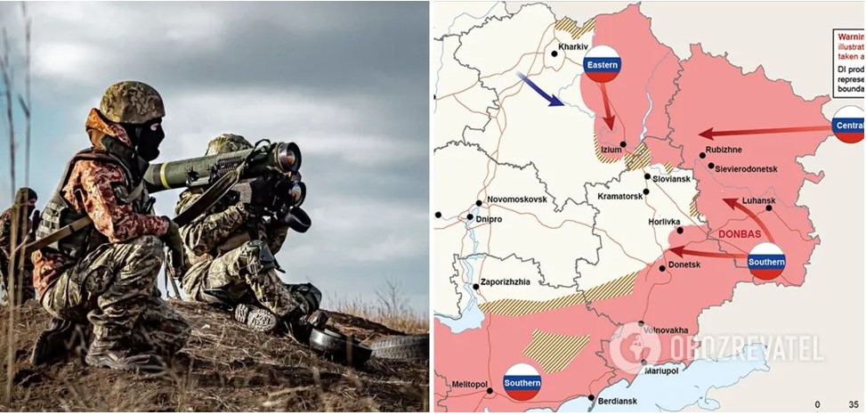 ЗСУ дають відсіч ворогові: карта бойових дій в Україні на 12 липня