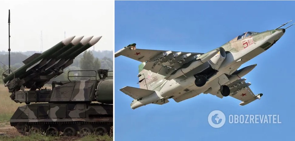ЗСУ знищили на Херсонщині ворожий штурмовик Су-25