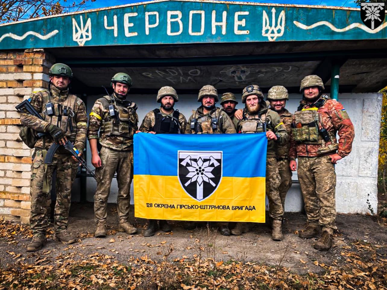 128-ма бригада звільнила селище Червоне на Херсонщині