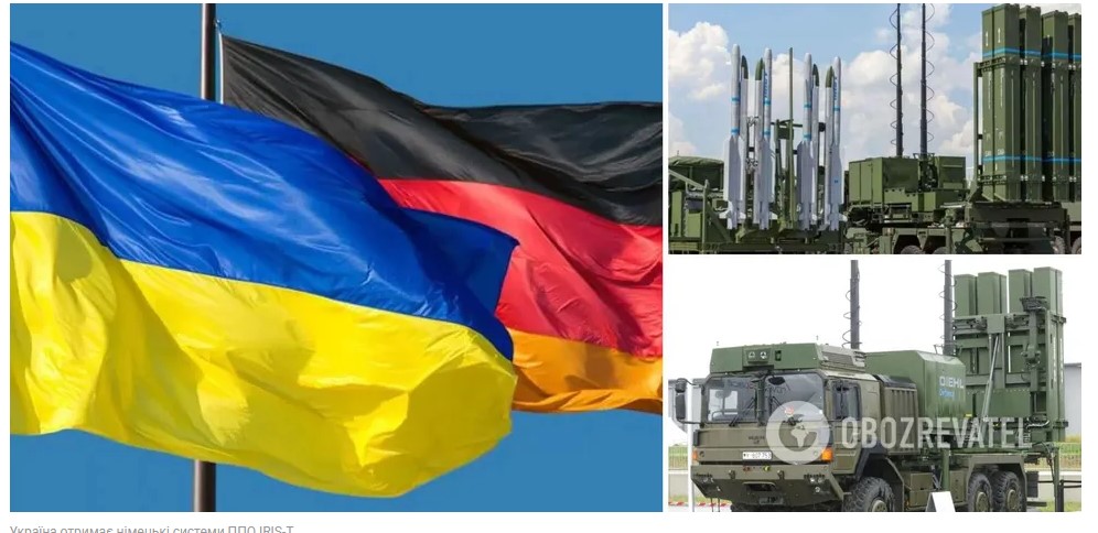 Німеччина впродовж кількох днів передасть Україні першу з чотирьох систем ППО IRIS-T SLM, – Ламбрехт