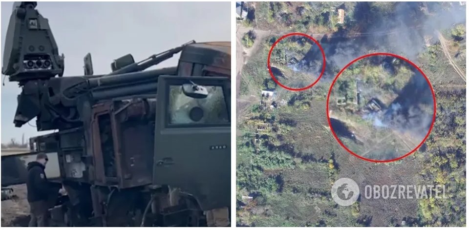 Перетворили на металобрухт: воїни ЗСУ показали кадри “полювання” на російський “Панцир” і його знищення. Відео