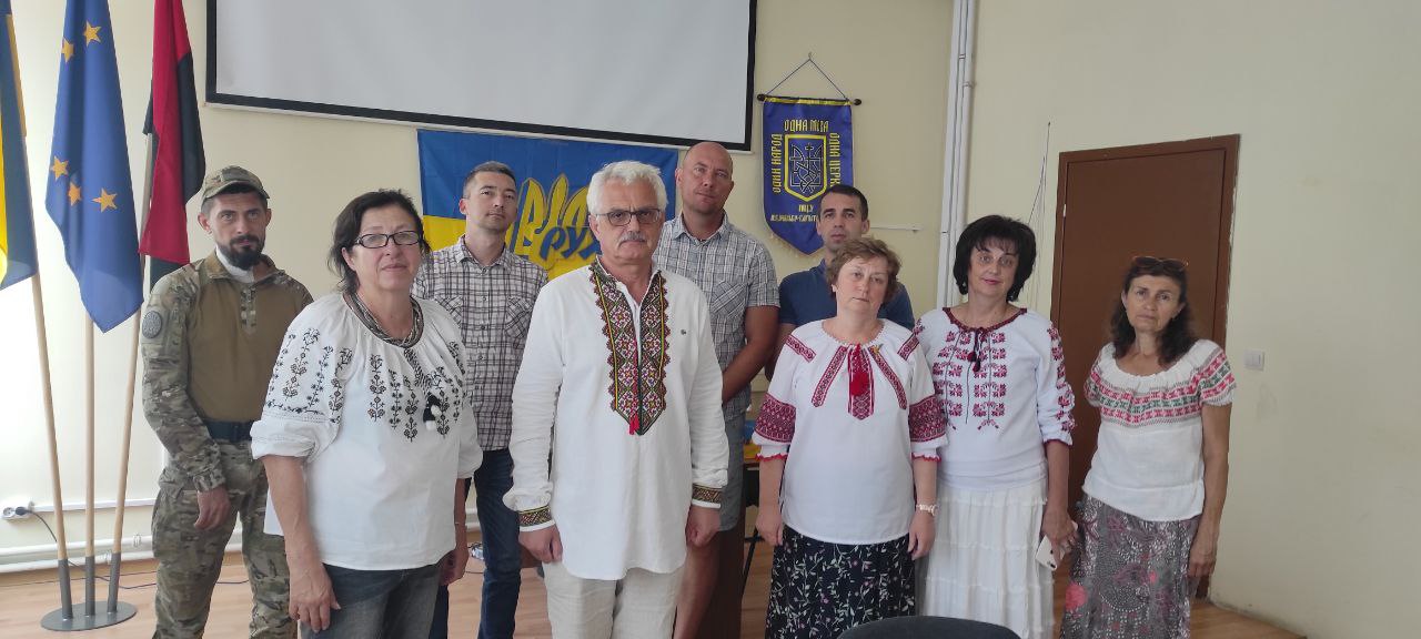 В Ужгороді “рухівці” провели урочисті заходи до Дня Незалежності