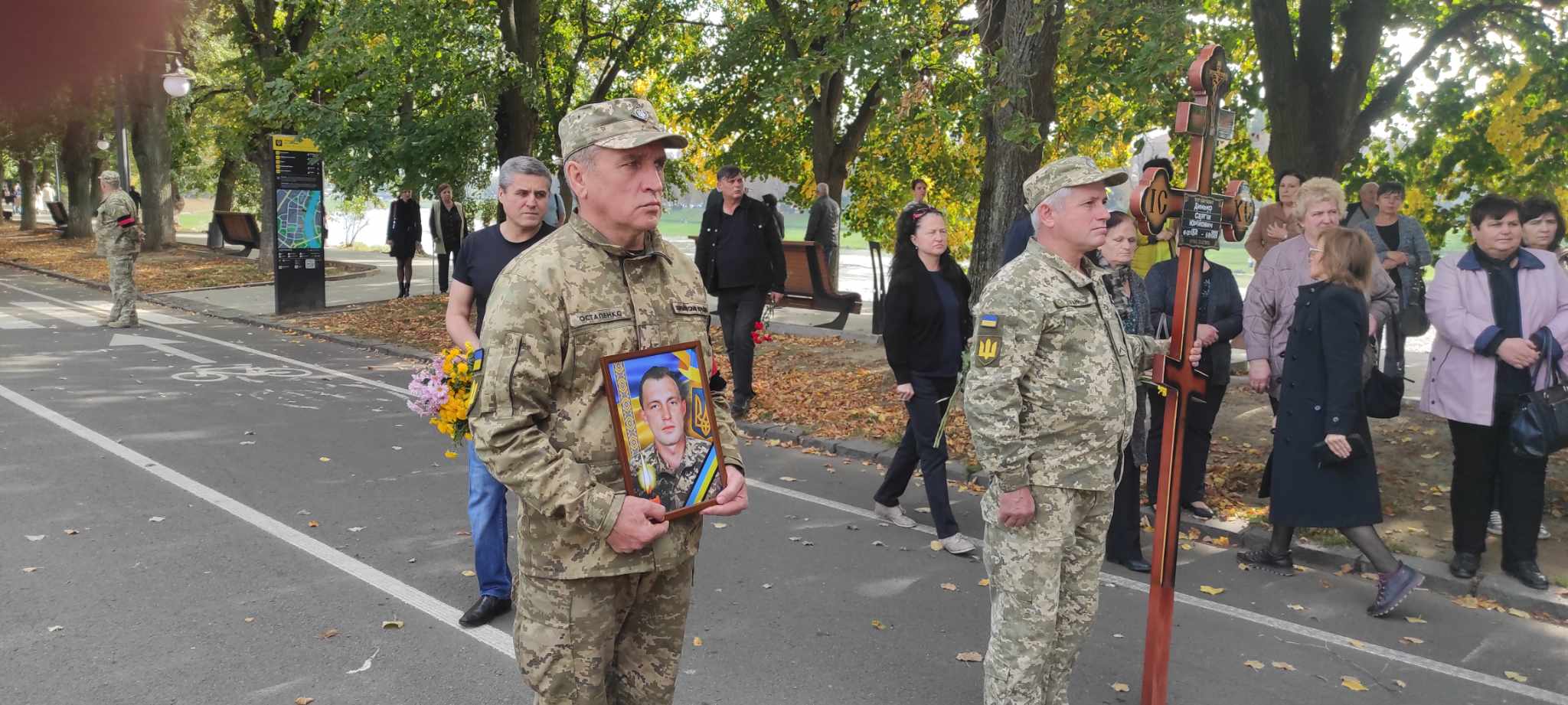 Ужгород провів в останню путь бійця ЗСУ Сергія Динька