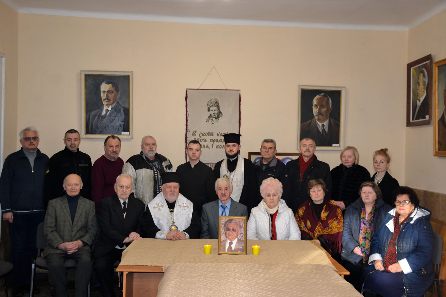 В Закарпатській крайовій «Просвіті» молитовно вшанували українського патріота Івана Коршинського напередодні 40 днів його упокоєння