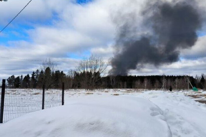 У ГУР відреагували на падіння Іл-76 в іванівській області рф