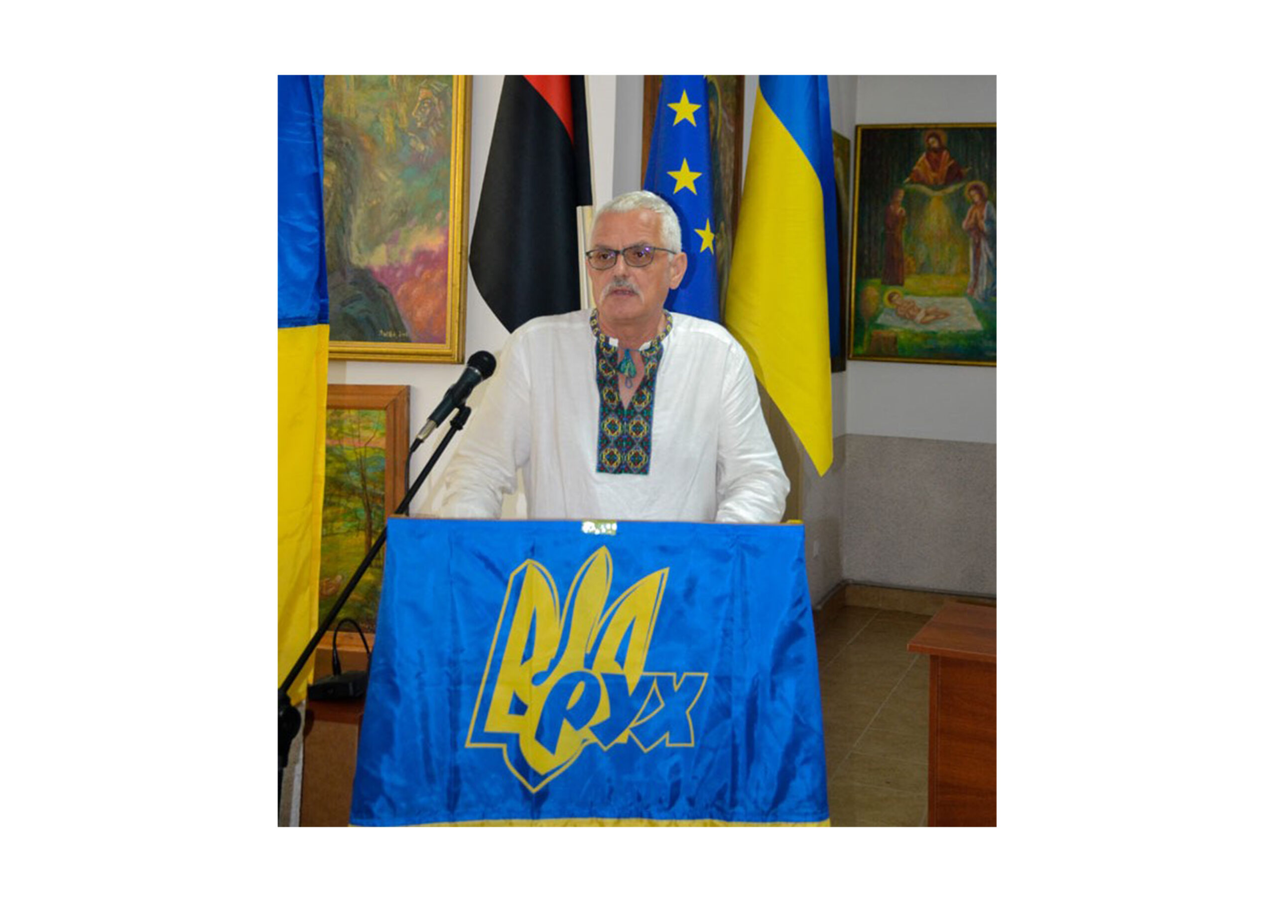 Вітаємо українського патріота Олександра Черепаху, голову ЗКО НРУ з Днем народження!
