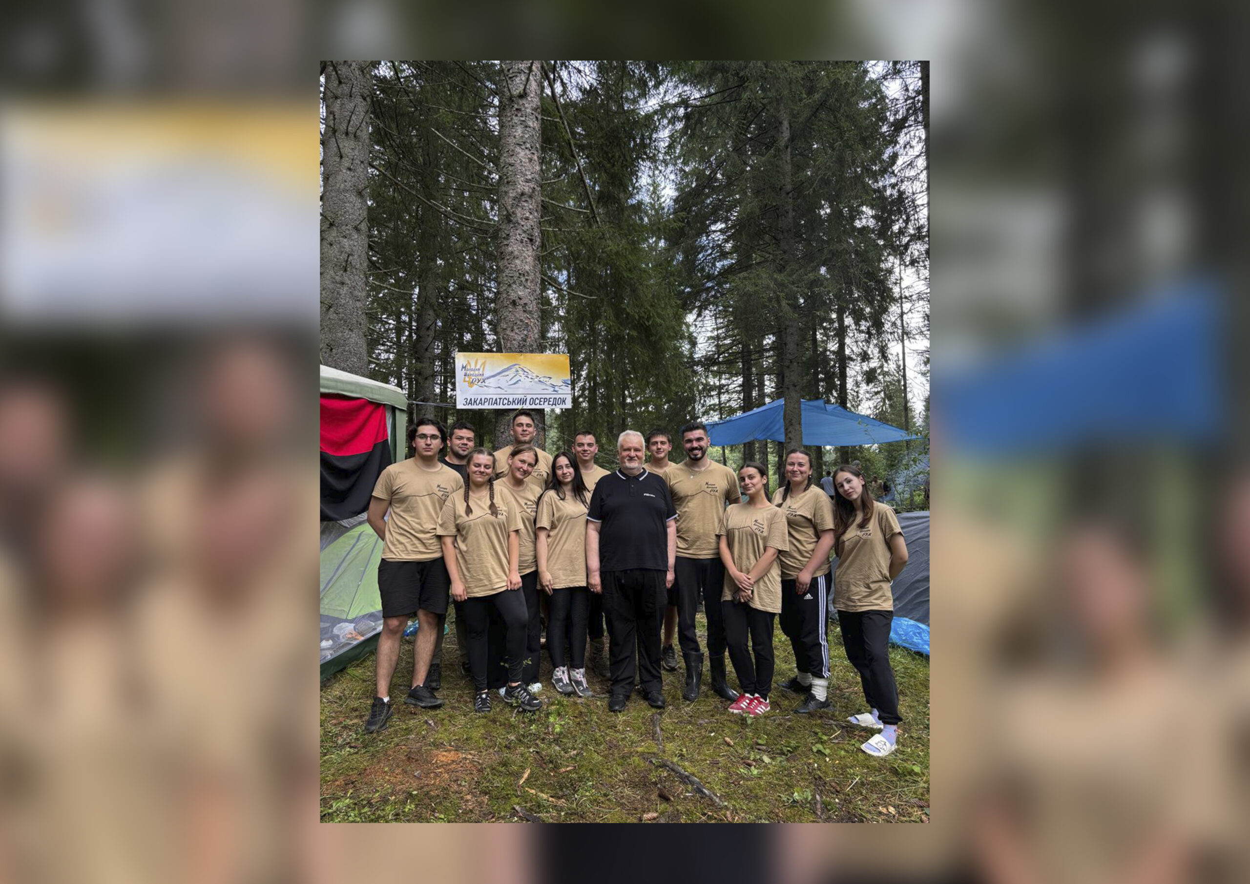 Закарпатський осередок ВГО «Молодий Народний Рух» прийняв участь у Всеукраїнському таборуванні «Говерляна – 2024»