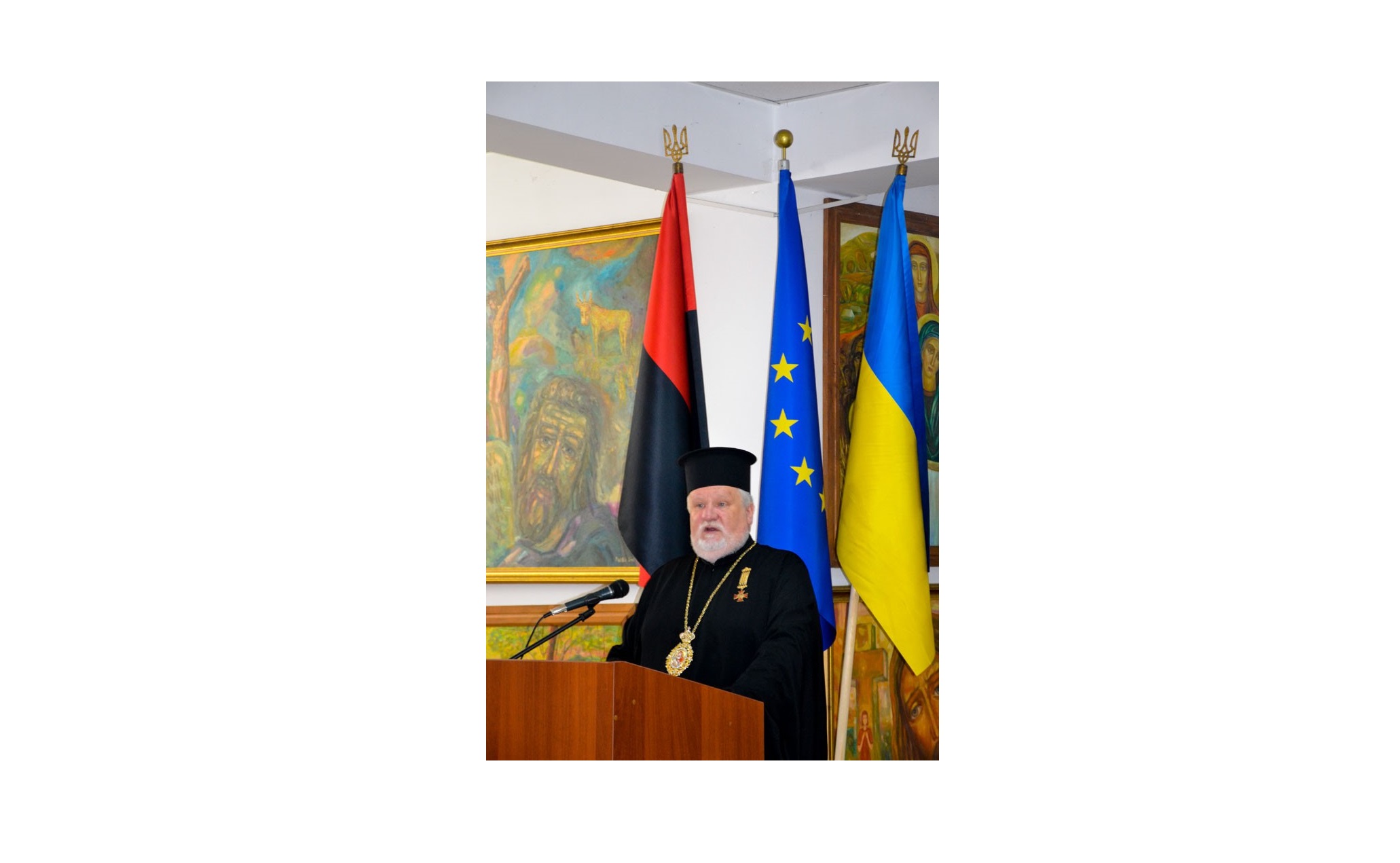 Вітання Віктора Бедь, єпископа Мукачівського і Карпатського, голови Всеукраїнського товариства борців за незалежність України до Дня незалежності України
