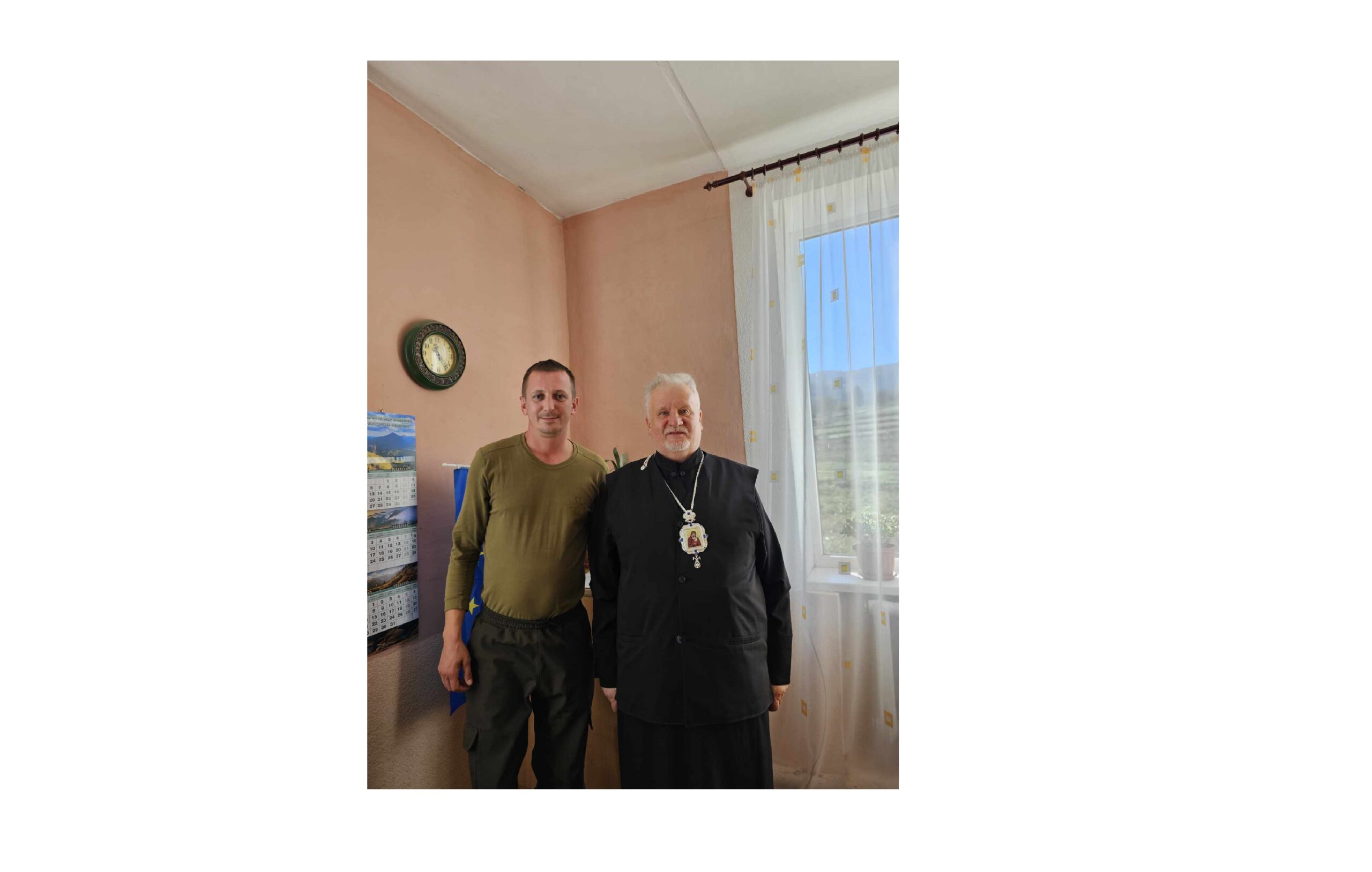 Єпископ Віктор Бедь провів зустріч з Ставненським сільським головою Іваном Мандриком з питань увіковічення пам’яті героїв Карпатської Україна на Ужоцькому перевалі