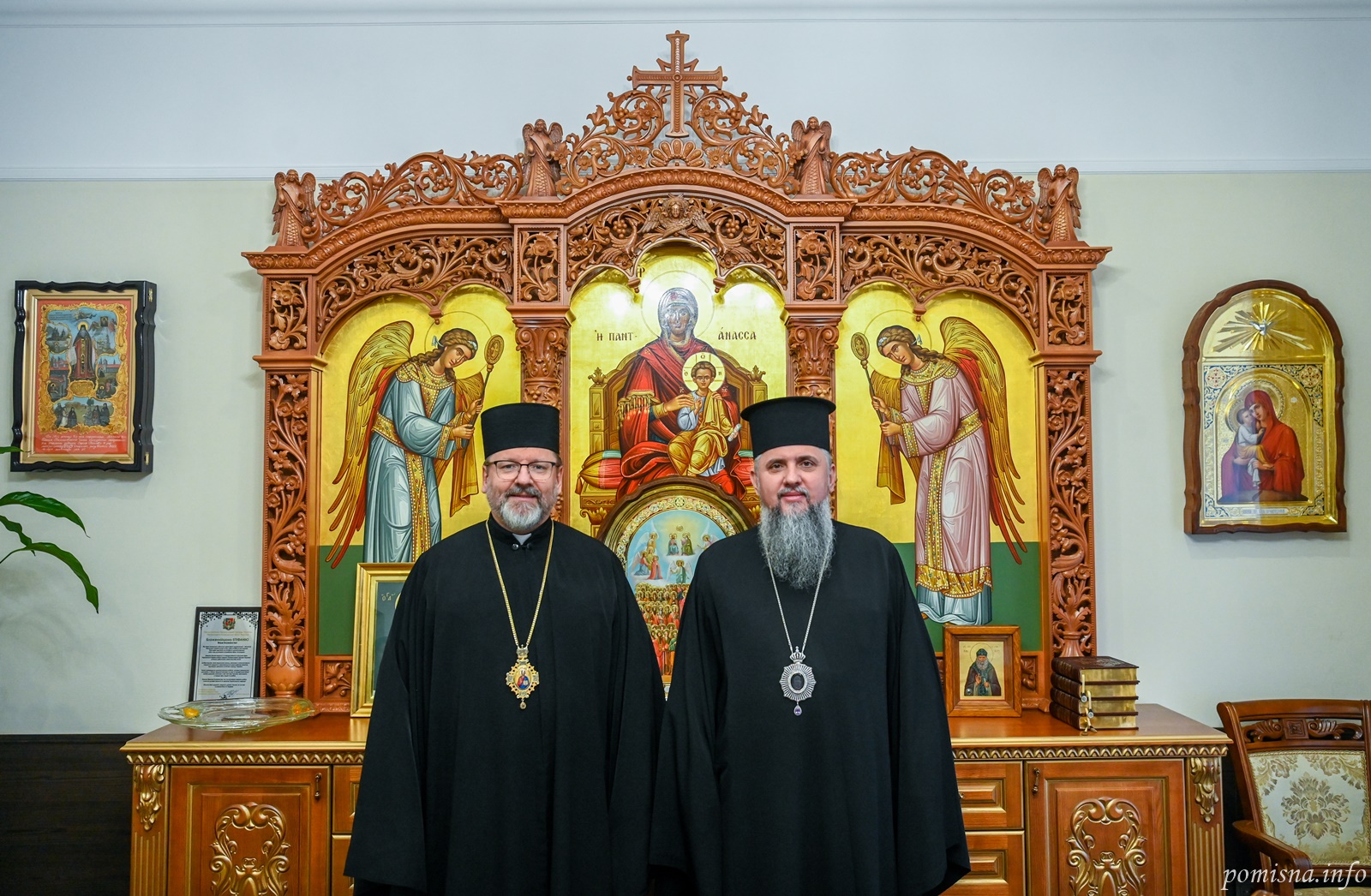 Відбулася зустріч Предстоятеля ПЦУ з Главою УГКЦ