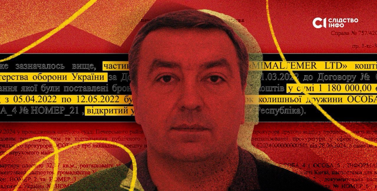 1,1 мільйон євро на рахунок у Франції отримала ексдружина посадовця Міноборони, якого підозрюють у розтраті 2 млрд грн на амуніції, — офіційне слідство