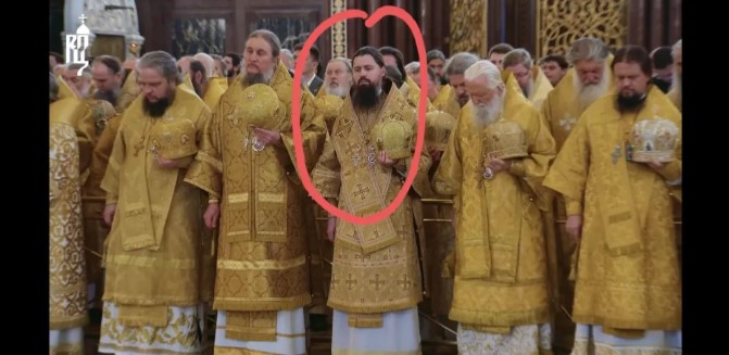 На річниці з нагоди інтронізації Моспатріарха Кіріла було помічено декілька єрархів УПЦ (МП)