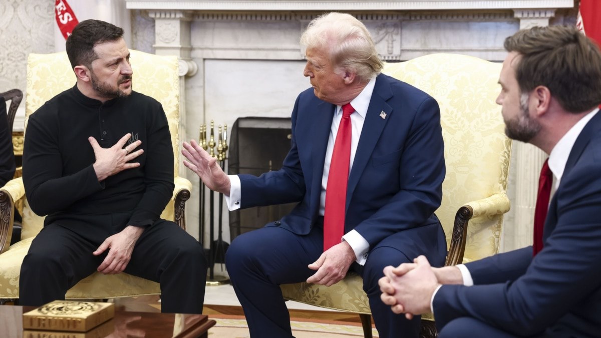 Зеленський, Трамп і Венс. На суперечку в Білому домі відреагували світові аналітики та ЗМІ