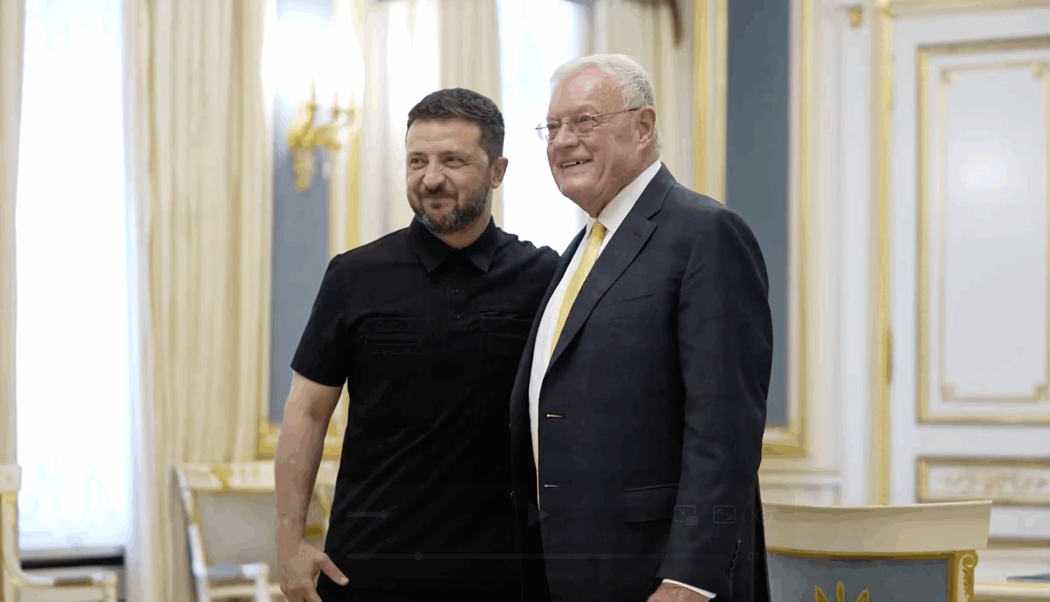 Зеленський обговорив із представником Трампа Келлогом шляхи до миру та посилення ППО