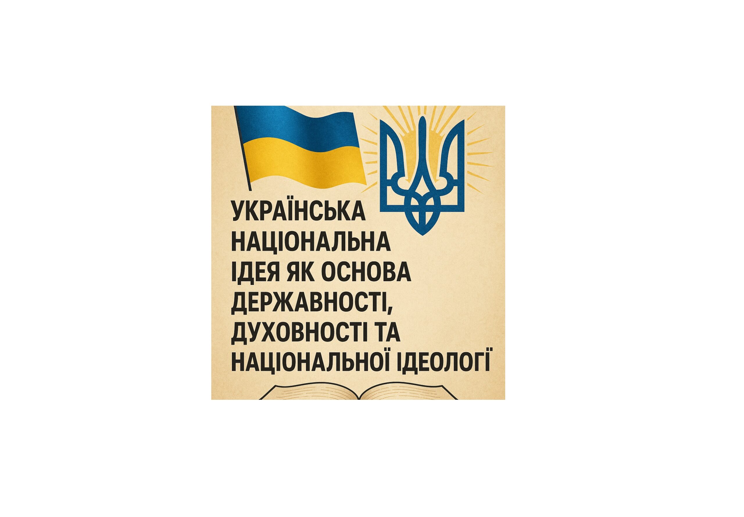 УКРАЇНСЬКА НАЦІОНАЛЬНА ІДЕЯ ЯК ОСНОВА ДЕРЖАВНОСТІ, ДУХОВНОСТІ ТА НАЦІОНАЛЬНОЇ ІДЕОЛОГІЇ