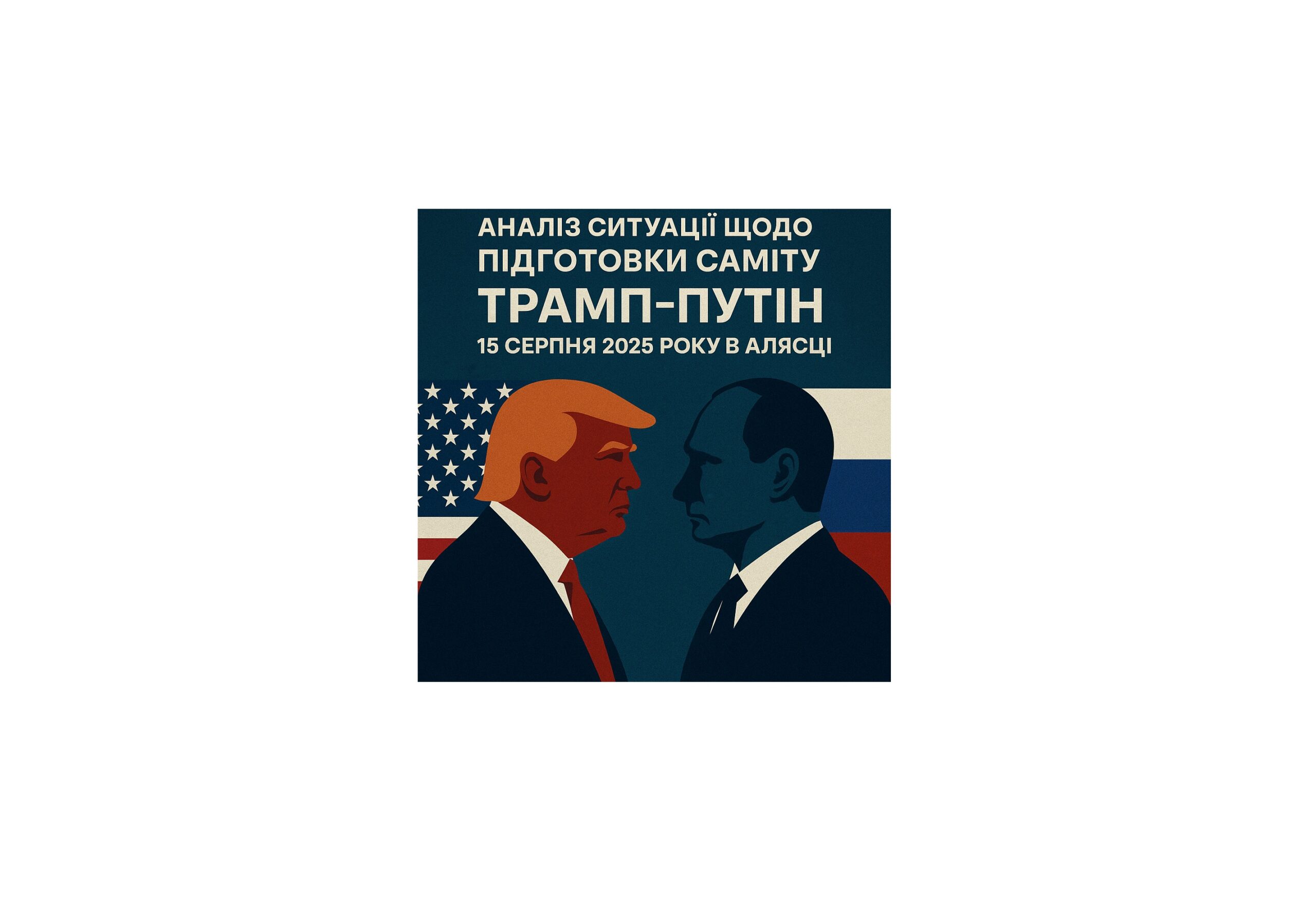 АНАЛІЗ СИТУАЦІЇ ЩОДО ПІДГОТОВКИ САМІТУ ТРАМП–ПУТІН 15 СЕРПНЯ 2025 РОКУ В АЛЯСЦІ
