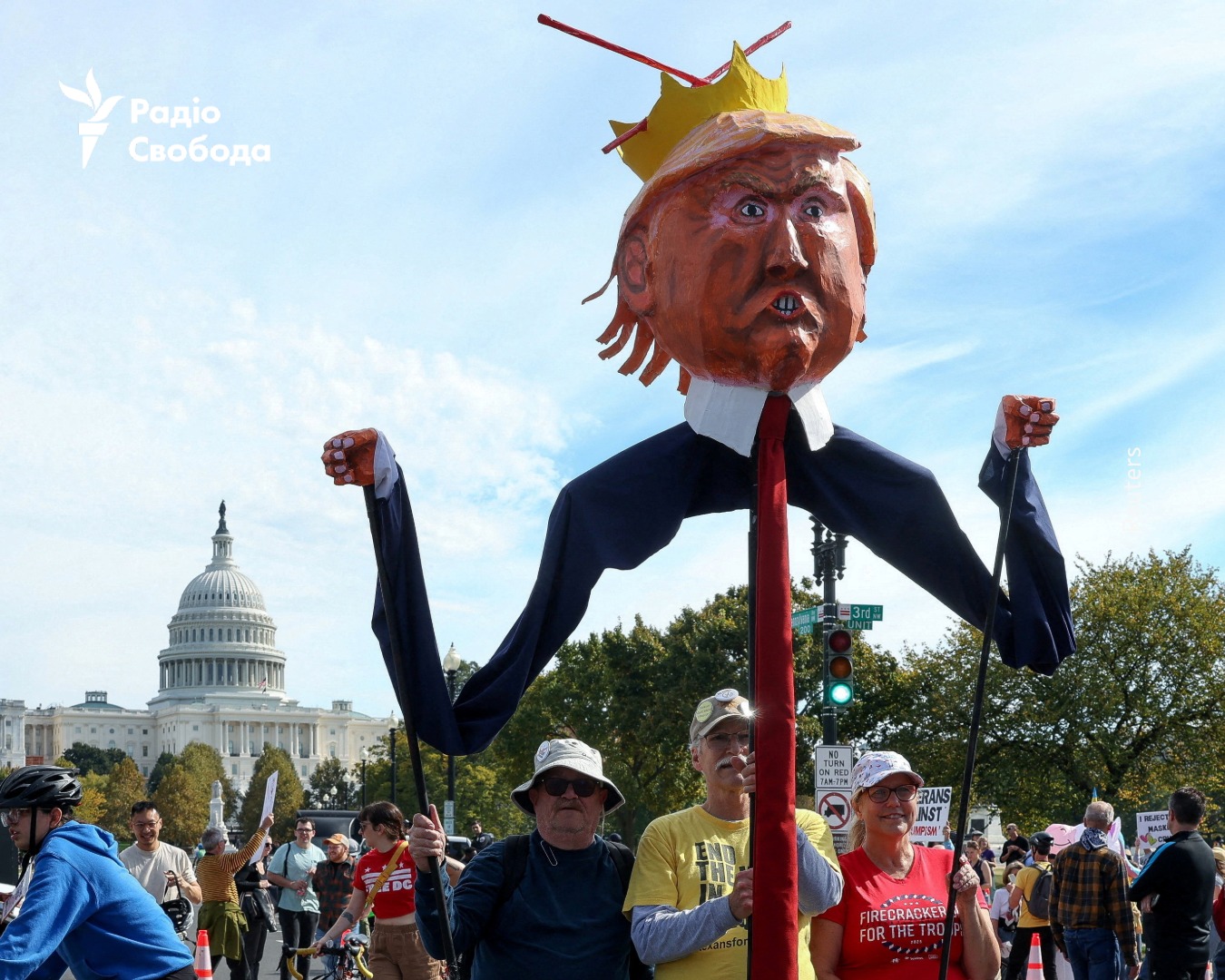 «Ні королям»: масові протести проти політики Дональда Трампа у США