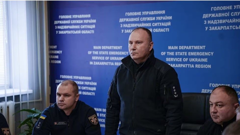 Новим керівником Головного управління ДСНС у Закарпатській області став полковник Олег Самсоненко