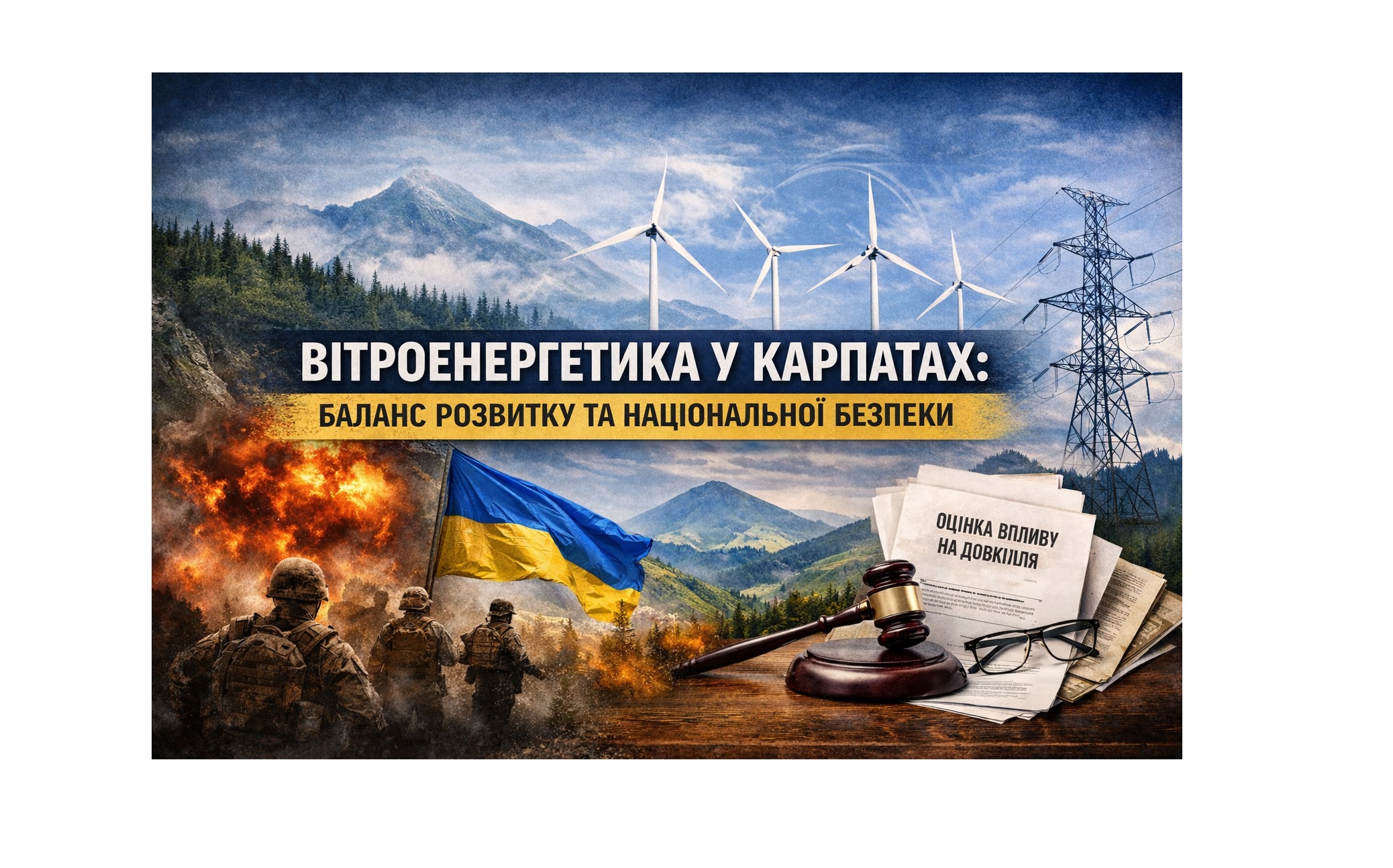 Карпати і вітроенергетика: енергетична безпека України, екологічне право та виклики політичного популізму