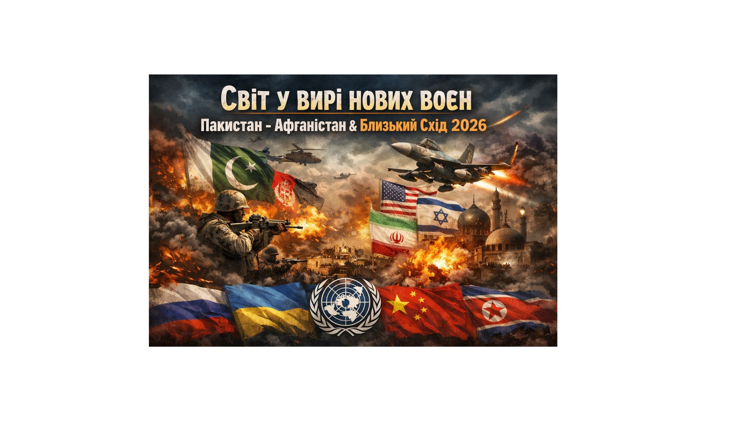 Світ у вирі нових воєн: Південна Азія, Близький Схід і стратегічне випробування Європи
