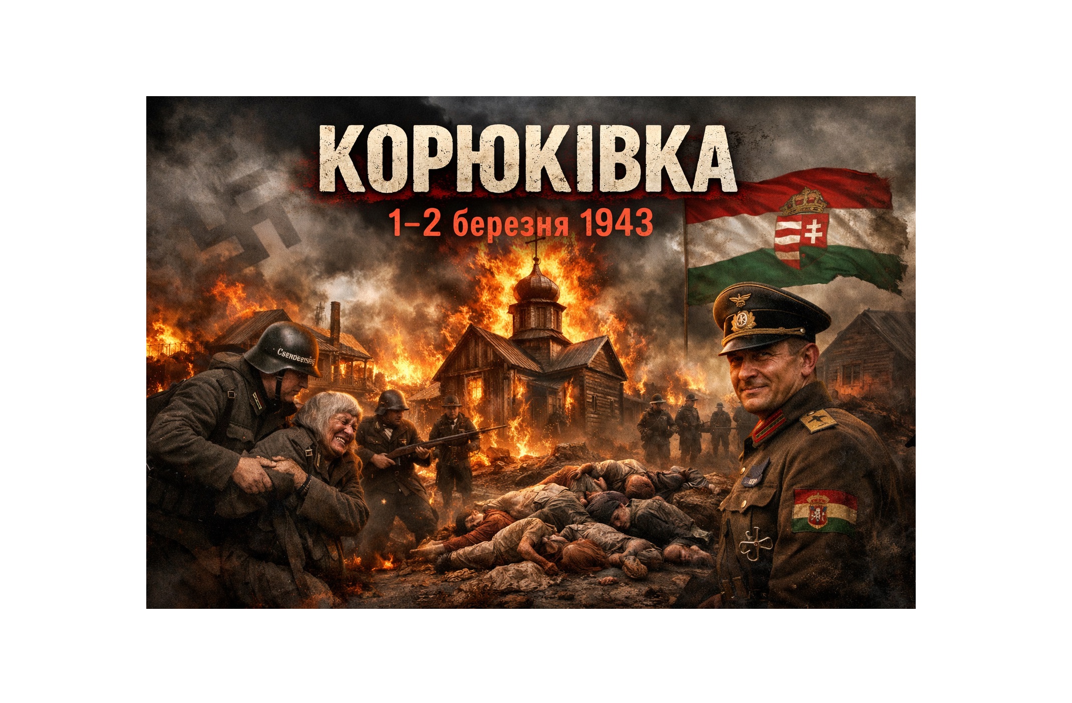 Корюківка: каральна різанина угорських окупаційних військ в Україні в роки Другої світової війни (1–2 березня 1943 року)