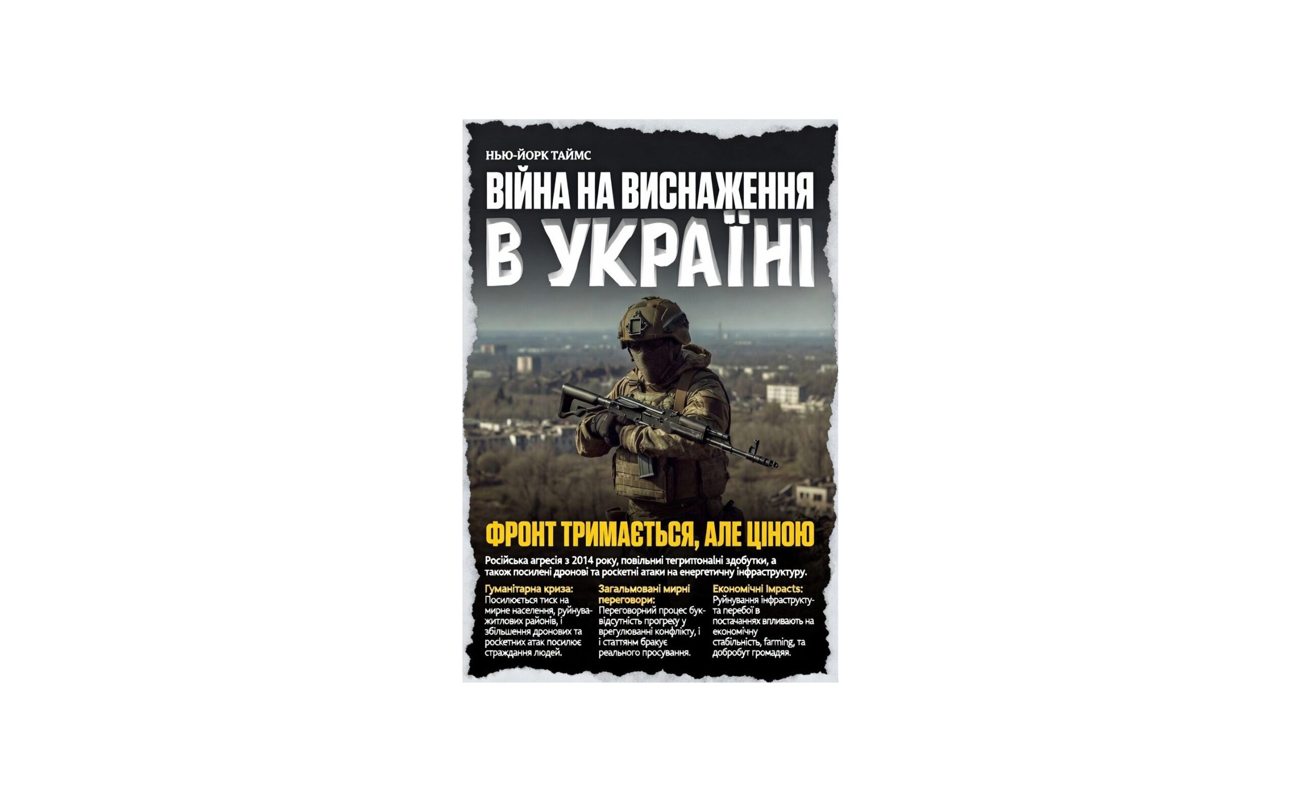 Україна у війні виснаження: фронт тримається, ціна зростає – станом на 7 березня 2026 року
