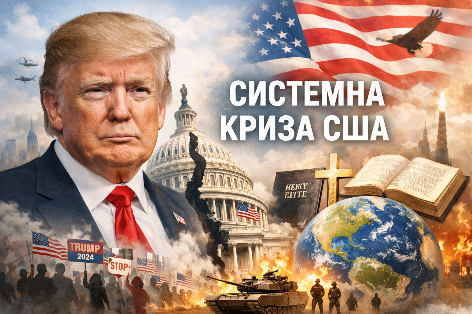 Системна політична криза США за другого президентства Дональда Трампа: від персоналізації влади до інституційної ерозії та релігійної ідеологізації