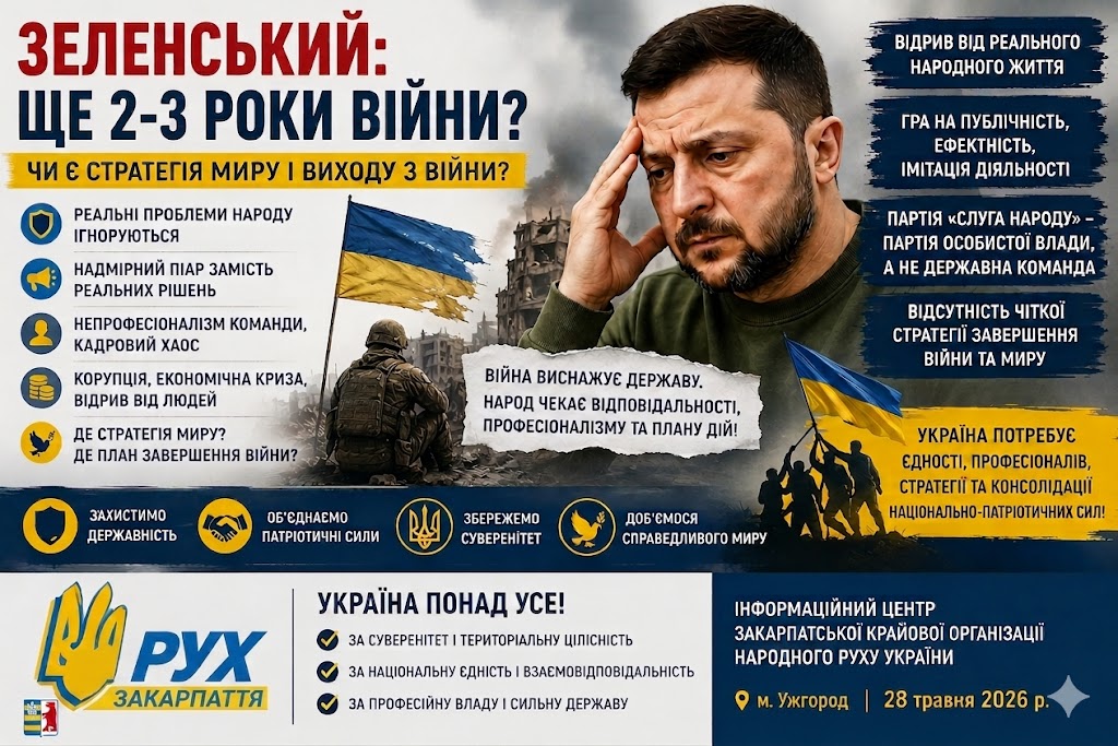 🇺🇦 Питання національної єдності — але й питання миру